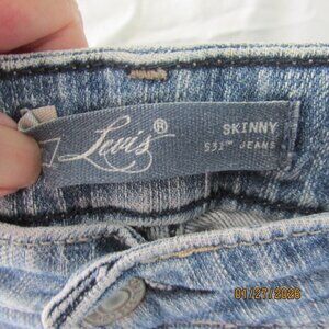 Levis 531 Skinny Jeans